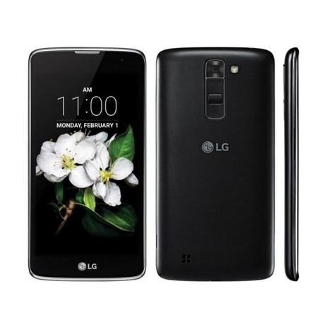Smartphone Lg K7 X210ds Dual Tela 5.0” Quad-Core Android 5.1 8gb 8mp Preto Menor preço em Smartphone Lg K7 X210ds Dual Tela 5.0” Quad-Core Android 5.1 8gb 8mp Preto