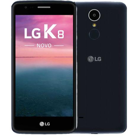 Smartphone LG K8 Novo 16GB Dual Chip 4G Tela 5.0" Câmera 13MP Câmera Frontal 5MP Android 6.0 Indigo
