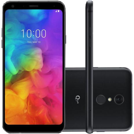 Smartphone LG Q7+ 64GB 4GB Tela 5.5 Câmera Traseira 16MP com TV - PRETO Menor preço em Smartphone LG Q7+ 64GB 4GB Tela 5.5 Câmera Traseira 16MP com TV - PRETO