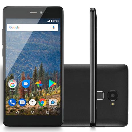 Menor preço em Smartphone Mirage 82S Sensor De Impressão Digital 4G Tela 5,5 Ram 2Gb Dual Câmera Quad Core Preto - 1007