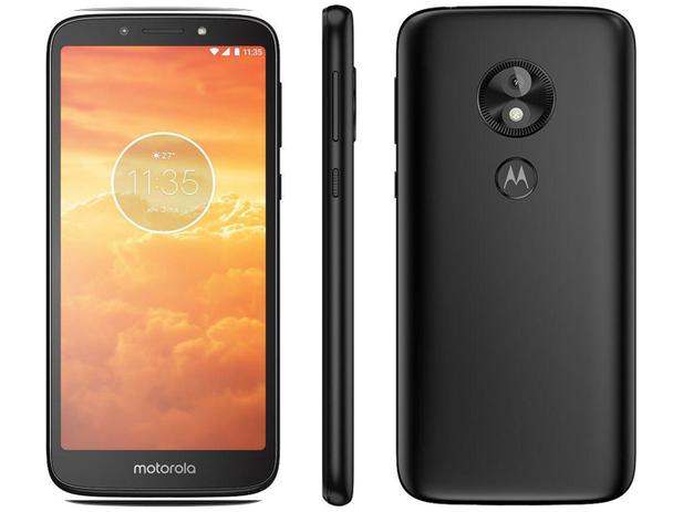 Smartphone Motorola Moto E5 Play 16GB Preto 4G - Quad Core 1GB RAM Tela 5,34” Câm. 8MP + Selfie 5MP