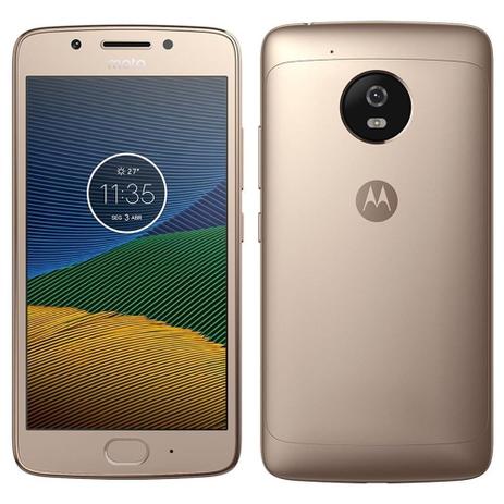 Smartphone Motorola Moto G5, Dual Chip, Dourado, Tela 5", 4G+WiFi, Android 7.0, 13MP, 32GB