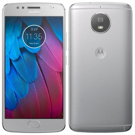 Smartphone Motorola Moto G5s Prata, Dual Chip, Tela 5.2" 4G+WiFi, Android 7.1.1 Nougat, 16MP, 32GB