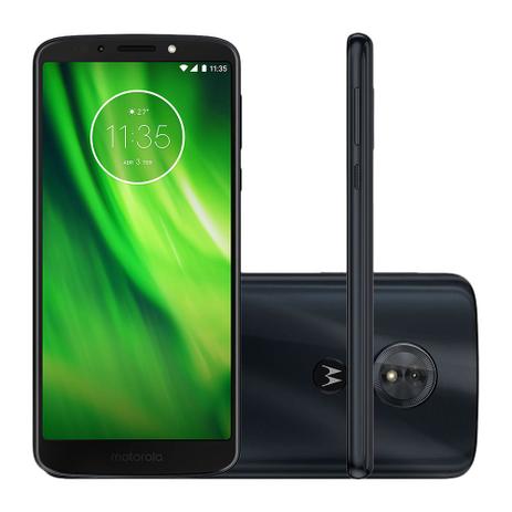 Smartphone Motorola Moto G6 Play 32GB Dual Chip 4G 5.7'' Câmera 13MP Frontal 8MP Android 8.0 Índigo