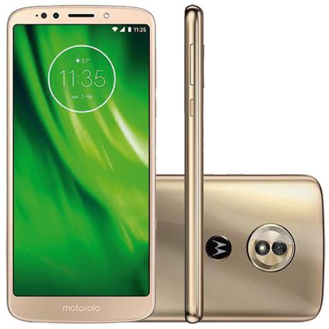 Smartphone Motorola XT1922 Moto G6 Play Ouro 32 GB Menor preço em Smartphone Motorola XT1922 Moto G6 Play Ouro 32 GB