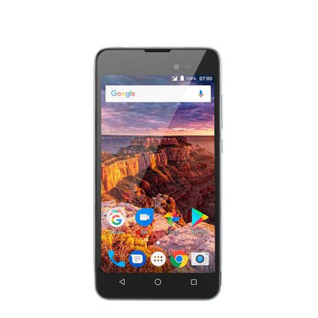 Smartphone Multilaser Ms50L 3G Quadcore 1GB 8GB Tela 5 Pol. Dual Chip Android 7 Preto/Grafite - P9051 Menor preço em Smartphone Multilaser Ms50L 3G Quadcore 1GB 8GB Tela 5 Pol. Dual Chip Android 7 Preto/Grafite - P9051