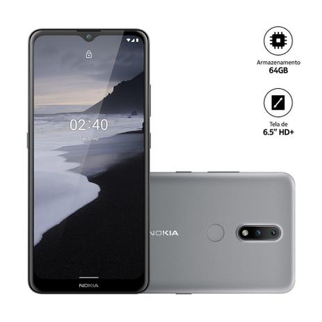 Smartphone Nokia 2.4 Core Tela 6,5  RAM 3GB Android