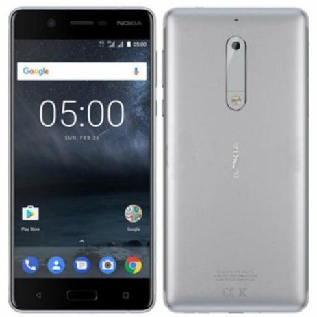 Smartphone Nokia 5 2GB Ram Tela 5.2 16GB Camera 13MP - Prata Menor preço em Smartphone Nokia 5 2GB Ram Tela 5.2 16GB Camera 13MP - Prata