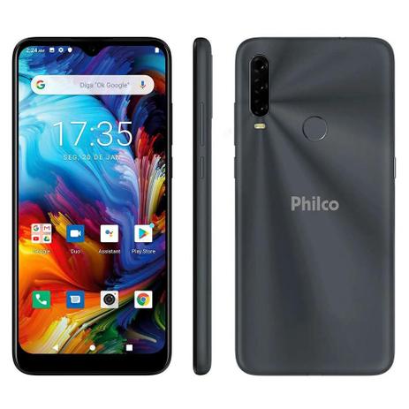 Smartphone Philco Hit P10 - 128GB 4GB RAM Octa-core Tela 6,2" 3 Câmeras - Cinza Espacial é boa?