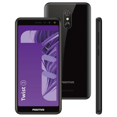 Menor preço em Smartphone Positivo Twist 3 S-513 32GB Dual Tela 5.5 Câmera 8MP