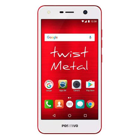 Smartphone Positivo Twist Metal ,Vermelho, S531, Tela de 5.2”, 32GB, 8MP Menor preço em Smartphone Positivo Twist Metal ,Vermelho, S531, Tela de 5.2”, 32GB, 8MP