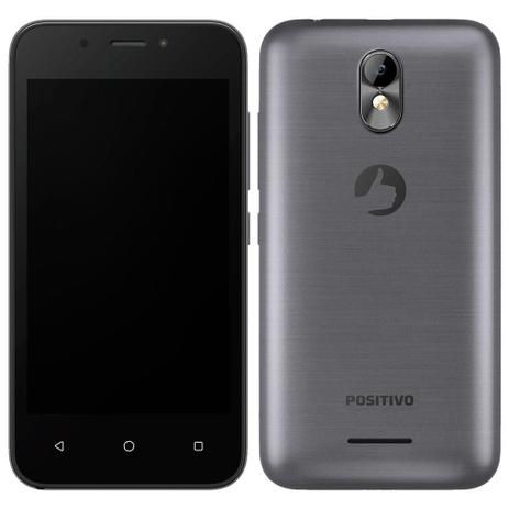 Smartphone Positivo Twist Mini Dual Chip, Grafite, Tela 4”, 3G+WiFi, Android Oreo, 5MP, 8GB Menor preço em Smartphone Positivo Twist Mini Dual Chip, Grafite, Tela 4”, 3G+WiFi, Android Oreo, 5MP, 8GB