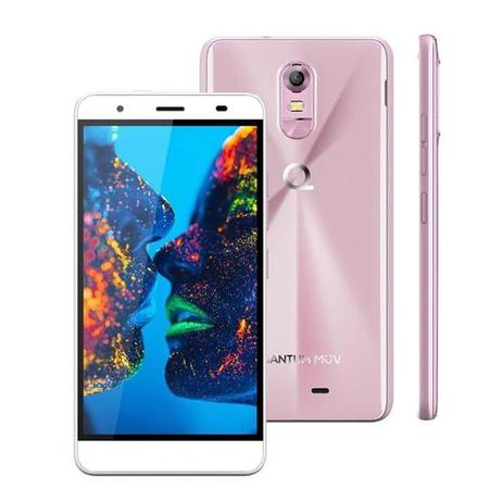 Smartphone Quantum MÜV PRO Rosa com 32GB, Dual Chip, Tela HD TrueView de 5.5”, Câmera 16MP, 4G, Wi-Fi, Android 6.0 e Pro é boa?