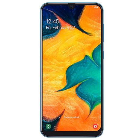 Smartphone Samsung A30 Dual 64GB 16MP SM-305GT/DS - Azul Menor preço em Smartphone Samsung A30 Dual 64GB 16MP SM-305GT/DS - Azul