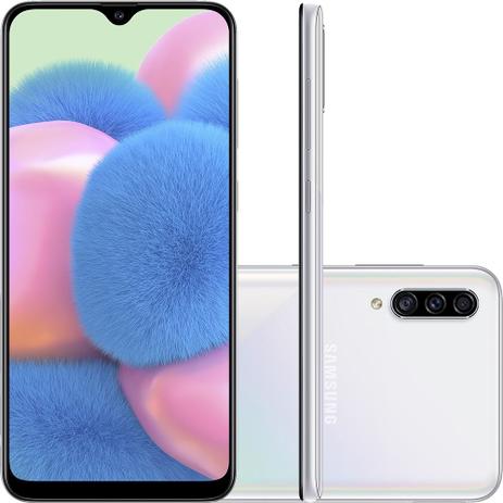 Menor preço em Smartphone Samsung Galaxy A30s 64GB Dual Chip Android 9.0 Tela 6.4” 4G Câmera Tripla 25MP+5MP+8MP