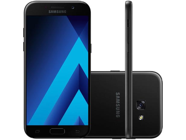 Smartphone Samsung Galaxy A5 2017 64GB Preto Dual Chip