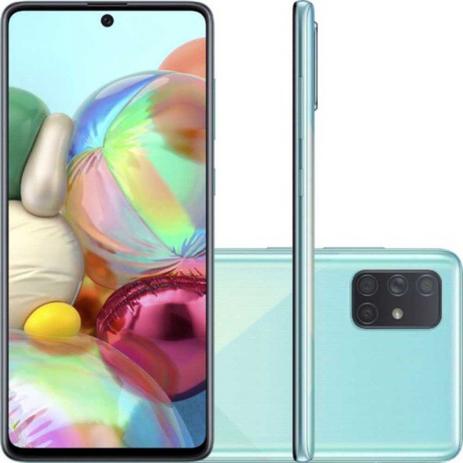 Smartphone Samsung Galaxy A71, Tela Infinita de 6.7” 128GB 6GB RAM Azul -  Galaxy A71 - Magazine Luiza