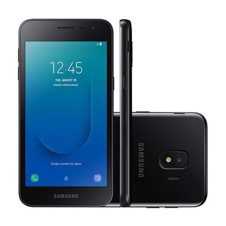 Smartphone Samsung Galaxy J2 Core, 16GB, 8MP, Tela 5 Pol, Preto - SM-J260M/16DS Menor preço em Smartphone Samsung Galaxy J2 Core, 16GB, 8MP, Tela 5 Pol, Preto - SM-J260M/16DS