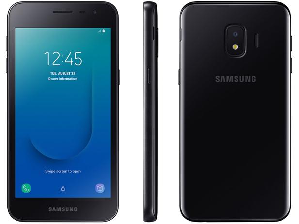 Smartphone Samsung Galaxy J2 Core 16GB Preto - 4G 1GB RAM 5” Câm. 8MP + Câm. Selfie 5MP