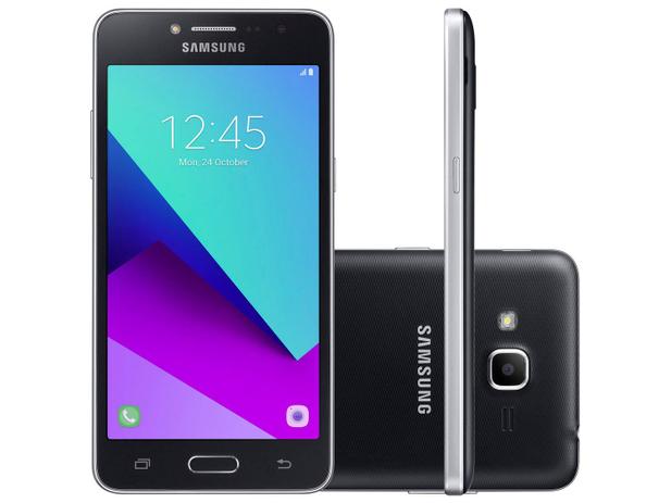 Smartphone Samsung Galaxy J2 Prime TV 16GB Preto  Dual Chip 4G Câm. 8MP + Selfie 5MP Tela 5 