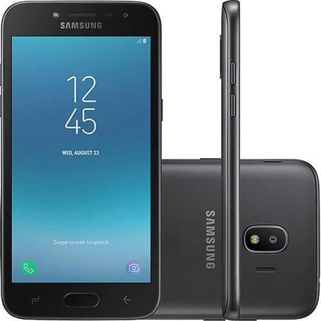 Smartphone Samsung Galaxy J2 Pro Dual Chip Android 7.1 Tela 5" Quad-Core 16GB Câmera 8MP - Preto