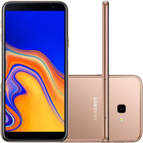 Smartphone Samsung Galaxy J4+ 32GB Dual Chip Tela 6'' Câmera 13MP 5MP Android 8.1 Cobre