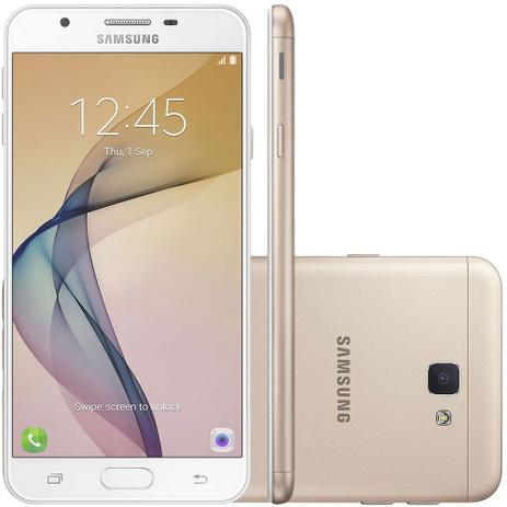 Smartphone Samsung Galaxy J5 Prime 32GB Dual Chip 4G 5" Câmera 13MP Selfie 5MP Android 6.0 Dourado