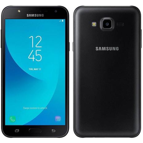 Smartphone Samsung Galaxy J7 Neo, Dual Chip, Preto, Tela 5.5", 4G+WiFi, Android 7.0, 13MP, 16GB, TV Digital