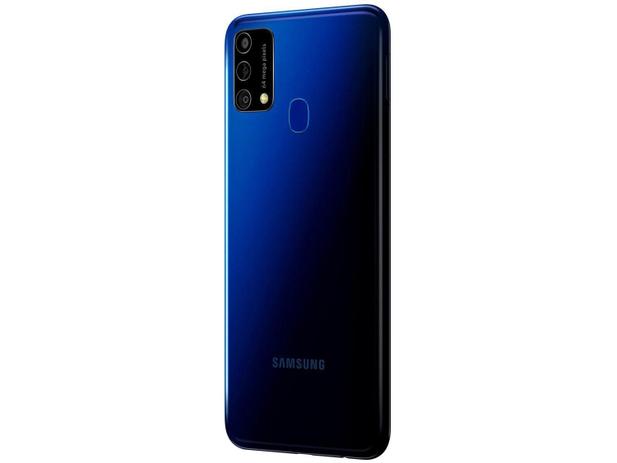 Smartphone Samsung Galaxy M21s 64GB Azul 4G - Octa-Core 4GB RAM 6,4” Câm. Tripla + Selfie 32MP