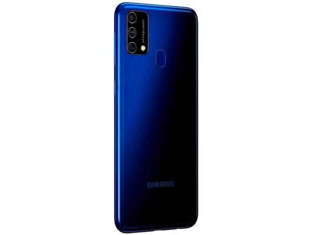 Smartphone Samsung Galaxy M21s 64GB Azul 4G - Octa-Core 4GB RAM 6,4” Câm. Tripla + Selfie 32MP