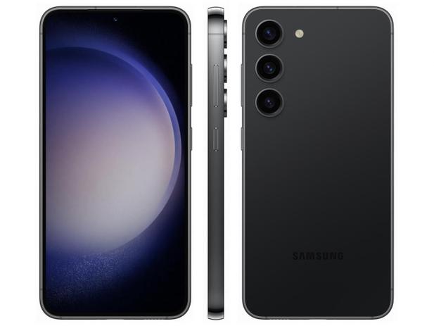 Samsung Galaxy S23+ 512GB Preto 5G 8GB RAM 6,6” Câm. Tripla + Selfie 12MP