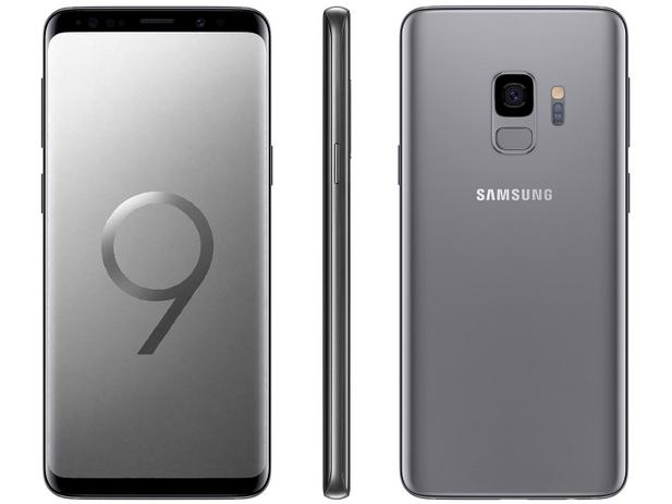 Galaxy S9 SIMフリー 判定○ 本体 グレー Smartphone Samsung Galaxy S9 128GB Cinza 4G - 4GB RAM Tela 5.8