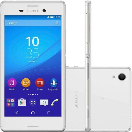 Smartphone Sony Xperia M4 Aqua 4G 8GB Tela 5 Android 5.0 Câmera 13MP Dual Chip 43015403