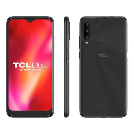 Smartphone TCL L10 LITE Cinza Titânio 6.22” 4G 32GB 2GB RAM Câmera Dupla +  Capa e Película Originais - Smartphone TCL - Magazine Luiza