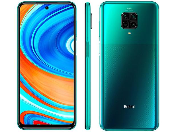Smartphone Xiaomi Redmi Note 9 PRO 64GB Verde - 6GB RAM Tela 6,67” Câm. Quádrupla + Selfie 16MP Menor preço em Smartphone Xiaomi Redmi Note 9 PRO 64GB Verde - 6GB RAM Tela 6,67” Câm. Quádrupla + Selfie 16MP