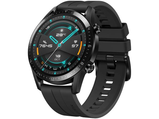 Smartwatch Huawei GT2 - Preto Fosco 4GB Menor preço em Smartwatch Huawei GT2 - Preto Fosco 4GB