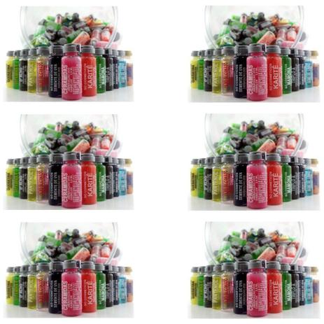 Só Cosméticos Ampolas Sortidas Pote C/200 (Kit C/06) Menor preço em Só Cosméticos Ampolas Sortidas Pote C/200 (Kit C/06)