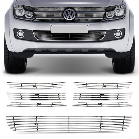 Sobre Grade Amarok 2010 2011 2012 2013 2014 2015 2016 Cromada Aço Inox - Darta Menor preço em Sobre Grade Amarok 2010 2011 2012 2013 2014 2015 2016 Cromada Aço Inox - Darta