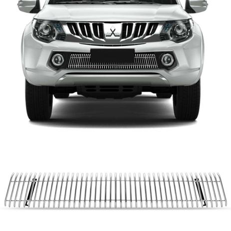 Sobre Grade Nova L200 Triton Sport 2017 2018 Cromada Aço Inox Esportiva - Darta Menor preço em Sobre Grade Nova L200 Triton Sport 2017 2018 Cromada Aço Inox Esportiva - Darta