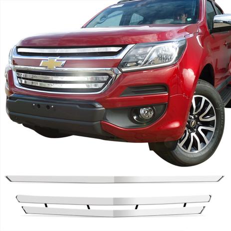 Sobre Grade S10 2017 a 2019 Aço Inox Cromada Filetada Maxx - Gtnox Menor preço em Sobre Grade S10 2017 a 2019 Aço Inox Cromada Filetada Maxx - Gtnox