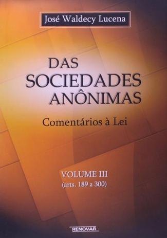 Sociedades anonimas, das - 3 vols. - Renovar Menor preço em Sociedades anonimas, das - 3 vols. - Renovar
