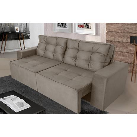 Sofá 4 Lugares Argos 2,30m Retrátil e Reclinável Pena Camurça - Rifletti Estofados Menor preço em Sofá 4 Lugares Argos 2,30m Retrátil e Reclinável Pena Camurça - Rifletti Estofados