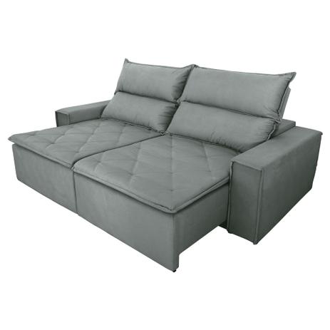 Sofá 4 Lugares Prestige Retrátil e Reclinável Pena Grafite - Rifletti estofados Menor preço em Sofá 4 Lugares Prestige Retrátil e Reclinável Pena Grafite - Rifletti estofados
