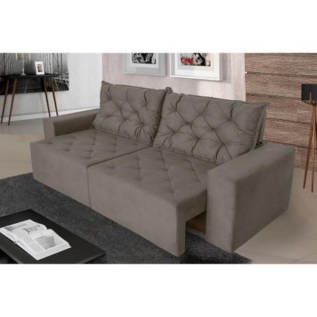 Sofá 4 Lugares Quality 2,50m Retrátil E Reclinavel Pena Camurça - Rifletti Estofados Menor preço em Sofá 4 Lugares Quality 2,50m Retrátil E Reclinavel Pena Camurça - Rifletti Estofados