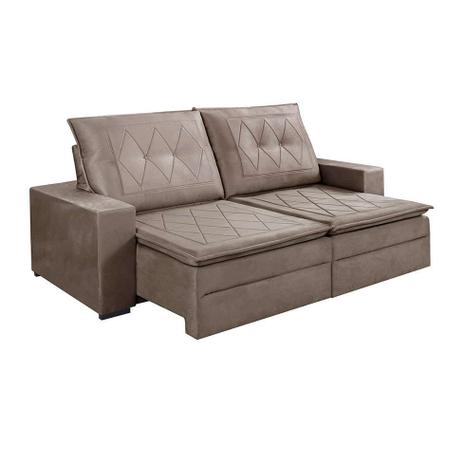 Sofá 5 Lugares Retrátil e Reclinável Central Suede Marrom - Estofart é ruim? Sofá 5 Lugares Retrátil e Reclinável Central Suede Marrom - Estofart é boa?