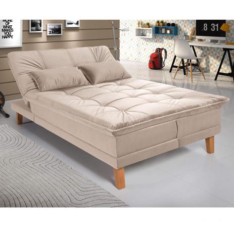Sofá Cama Berlim Plus Império Estofados Areia Menor preço em Sofá Cama Berlim Plus Império Estofados Areia