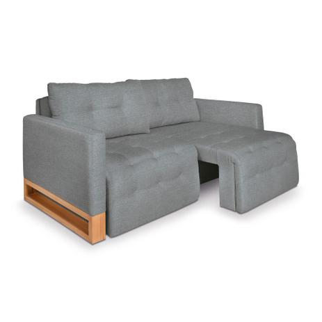 Sofá-Cama Casal 3 Lugares Rica Linhares Cinza - Silla é boa?