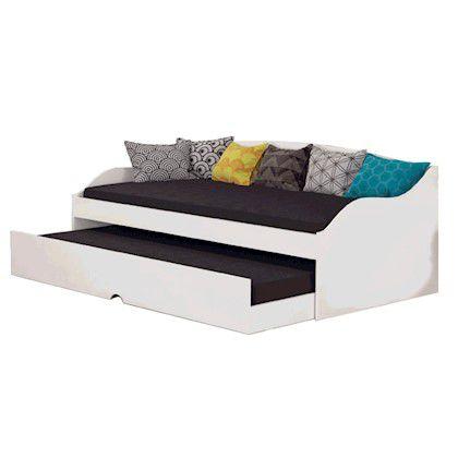 Sofá Cama com Cama Auxiliar Lais Cimol Branco 3 - Cimol moveis é boa?