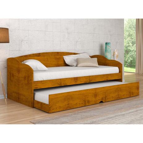 Menor preço em Sofá Cama Funny Ii Carvalho Rustico - Móveis Conquista