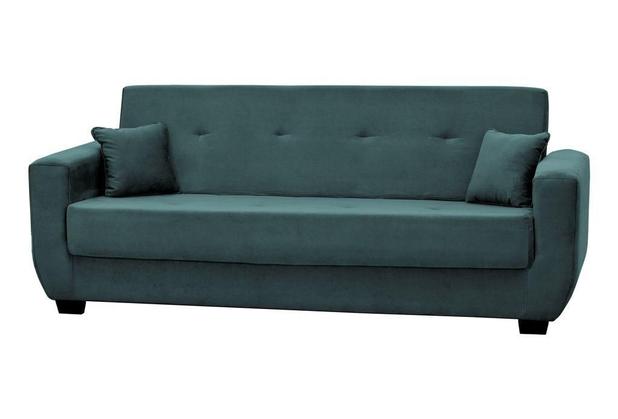 Sofá Cama Retrátil 3lug. Roberta - Chumbo light - Matrix Menor preço em Sofá Cama Retrátil 3lug. Roberta - Chumbo light - Matrix